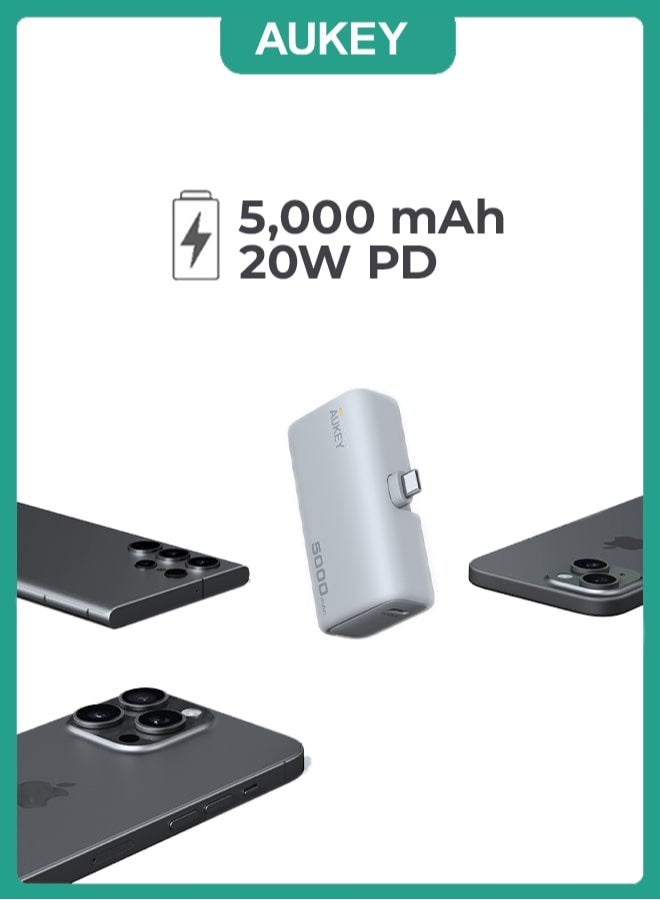 AUKEY Power Bank Spark 5,000 mAh 20W Charging mAh20W , Y59 WH - Image 1