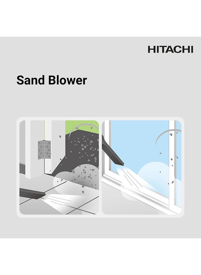 HITACHI - Drum Vacuum Cleaner 2200 Watts, 21L Tank Dust Capacity, Aero Power Brush to Clean Efficiently, Metal Pipe, Dusting Brush & Crevice Nozzle, Washable Filter, Best for Home & Office 2200 W CV965NBLGCM ‎Blue/Purple - Image 1