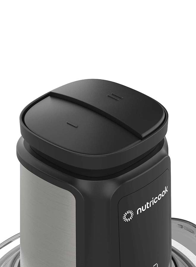 nutricook Choppi, Motor Body, Chopper Bowl Cover, 2x SS Blade Assembly, 2.0L Glass Chopper Bowl, 2.0L SS Chopper Bowl, 2x Anti-Slip Ring, User Manual, 2 L 500 W NC-CH2000 black - Image 3