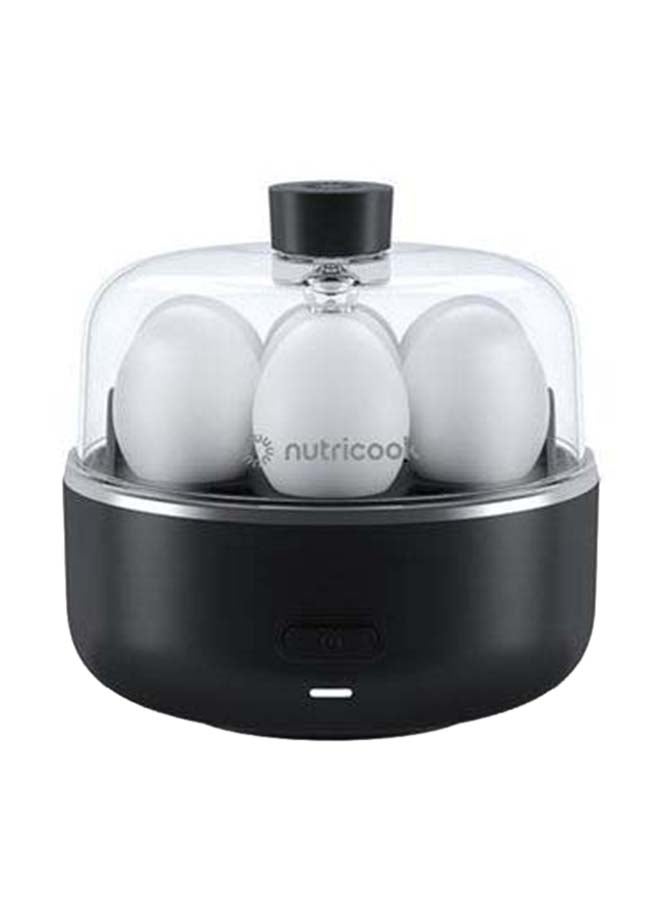 nutricook Egg Cooker, 7 Eggs Tray, Top Lid, Egg Bowl, Omelette Tray, Measuring Cup, User Manual, 360 W NC-EC207K Black