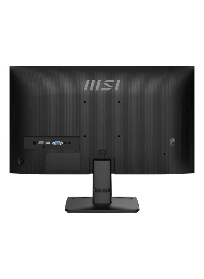 MSI - PRO 24.5-inch IPS (1920x1080) FHD Gaming Office Monitor, 120Hz Refresh Rate, 1ms Response Time, Adaptive-Sync, HDR Ready, HDMI 2.0, VGA Port, Display Port, VESA Mountable, Tilt, Speaker | Black - Image 1