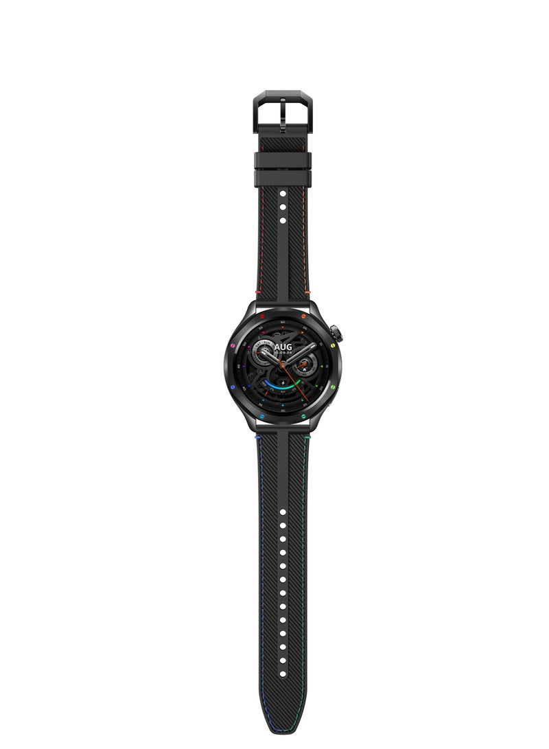 Xiaomi - Watch S4 Smartwatch 1.43-inch AMOLED Display, Long Battery Life, Bluetooth Calling, Noise Reduction, Advanced Health Detection, 15 Days Battery Life - Rainbow - Image 1