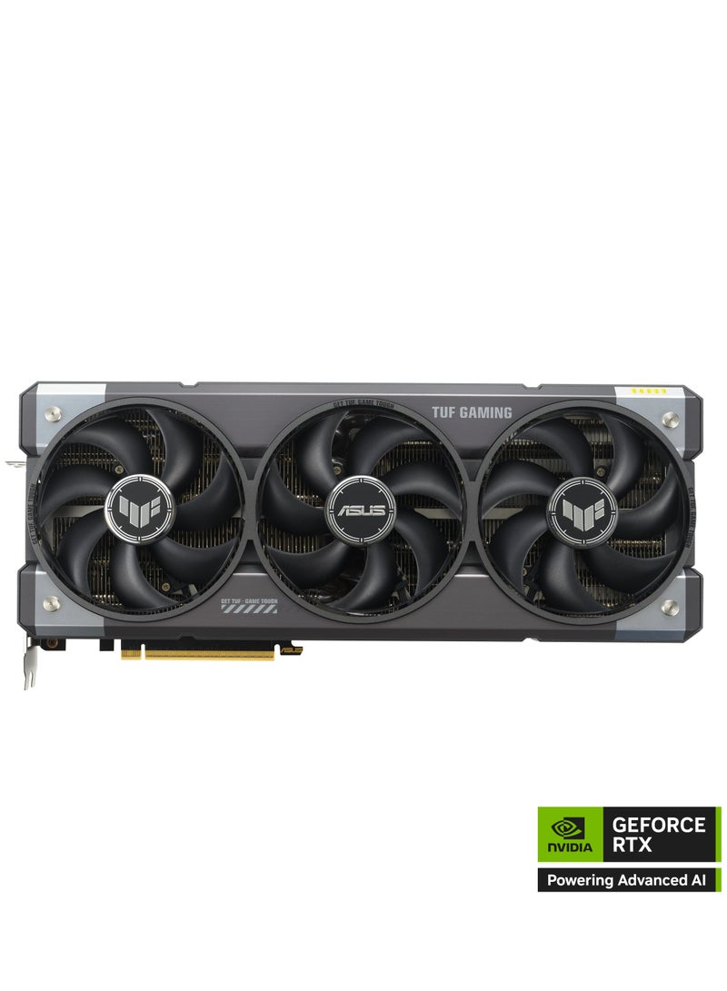ASUS - TUF Gaming GeForce RTX ™ 5080 16GB GDDR7 OC Edition Gaming Graphics Card (PCIe® 5.0, HDMI®/DP 2.1, 3.6-Slot, Military-Grade Components, Protective PCB Coating, axial-tech Fans, Vapor Chamber) - Image 1
