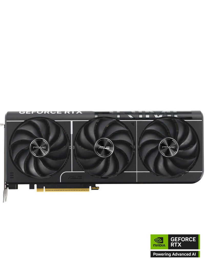 Prime SFF-Ready GeForce RTX™ 5080 OC Edition 16GB GDDR7 Graphics Card (PCIe® 5.0, 16GB GDDR7, HDMI®/DP 2.1, 2.5-Slot, Axial-tech Fans, Vapor Chamber, Dual BIOS)