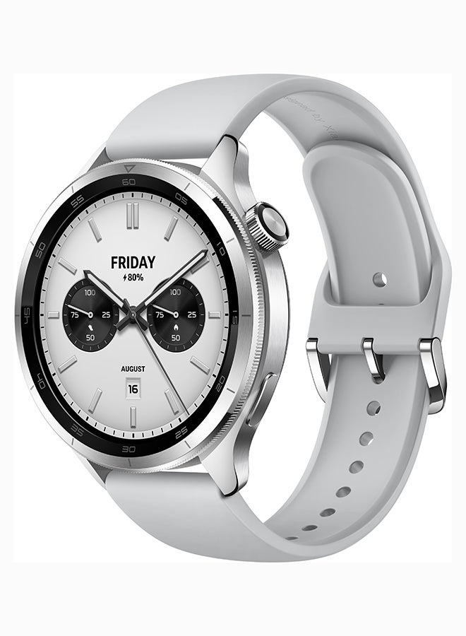 Xiaomi Watch S4 Smartwatch 1.43-inch AMOLED Display, Long Battery Life, Bluetooth Calling, Noise Reduction, Advanced Health Detection, 15 Days Battery Life - Silver - Image 2