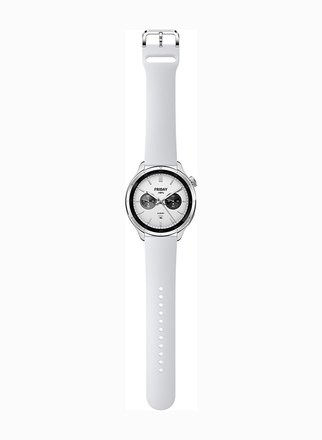 Xiaomi Watch S4 Smartwatch 1.43-inch AMOLED Display, Long Battery Life, Bluetooth Calling, Noise Reduction, Advanced Health Detection, 15 Days Battery Life - Silver - Image 3
