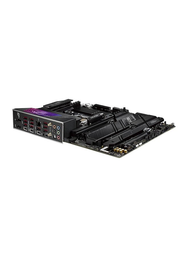 ASUS - ROG STRIX X670E-E GAMING WIFI ATX Motherboard, AMD X670 Chipset, AM5 Socket, Intel 2.5 Gb Ethernet, 4xDual Channel DDR5-6400, 128GB Max Memory, 4xSATA 6Gb/s, PCIe 5.0, HDMI/DP | 90MB1BR0-M0EAY0 Black - Image 1