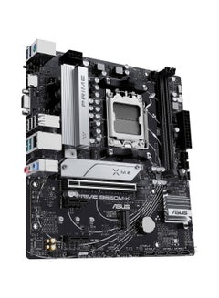 ASUS PRIME B650M-K AM5 Micro-ATX Motherboard, AMD B650 Chipset, 2x DIMM DDR5 Slots, Up to 96GB Max Memory, 2.5Gb Ethernet, 2x M.2, 1x PCIe 4.0x 16, USB 3.2 / 2.0, 1x VGA 1x HDMI | 90MB1F60-M0EAY0 Black  - Image 3