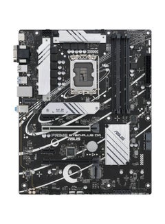 ASUS PRIME B760-PLUS D4 LGA1700 ATX Motherboard, Intel B760 Chipset, 4xDDR4 Slot, Max 128GB, PCle 5.0, 2.5Gb Ethernet, Fan Xpert 2+,Aura Sync, DP/VGA/HDMI | 90MB1CW0-M1EAY0 Black  - Image 3