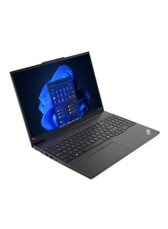 Lenovo ThinkPad E16 Gen 2 Laptop With 16-Inch WUXGA IPS Display, Core Ultra 7 155U Processor/16GB RAM/512GB SSD/Intel Graphics/DOS(Without Windows) English Black  - Image 3