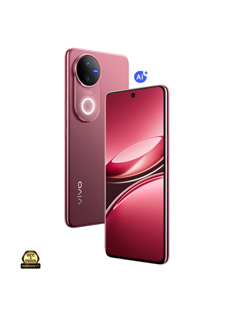 فيفو V50 AI 5G ثنائي الشريحة أنكور أحمر 12 جيجابايت رام 512 جيجابايت - نسخة الشرق الأوسط - Image 1