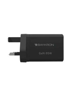 بايكرون Wall Charger GAN 65W UK Plug - Black  - Image 1
