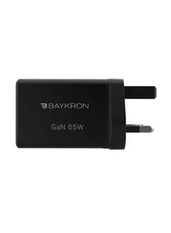 بايكرون Wall Charger GAN 65W UK Plug - Black  - Image 3