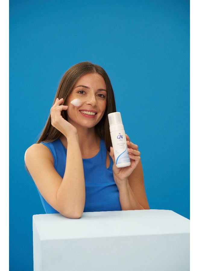 كيو في Face Gentle Foaming Cleanser - Mild, Ph-Balanced Cleanser For Sensitive Skin 150ml - Image 4