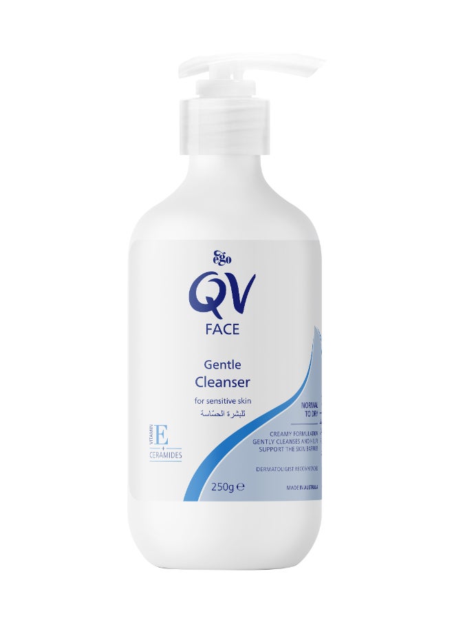كيو في Face Gentle Cleanser For Sensitive Skin 250grams  - Image 1