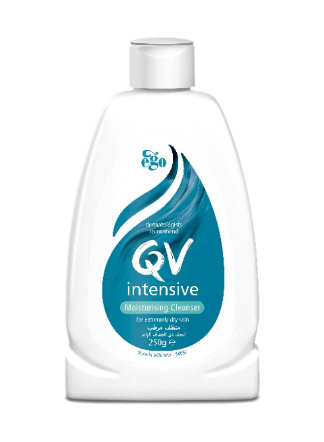 QV Intensive Moisturiser Cleanser, Gentle Hydrating Cleanser For Dry And Sensitive Skin 250grams