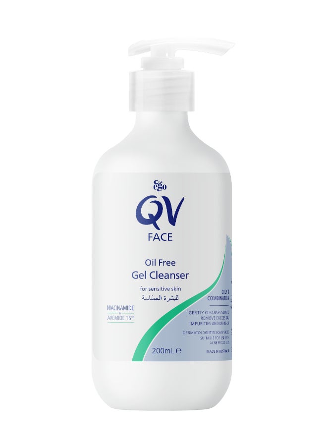 كيو في Face Oil Free Gel Cleanser 200.0ml  - Image 1
