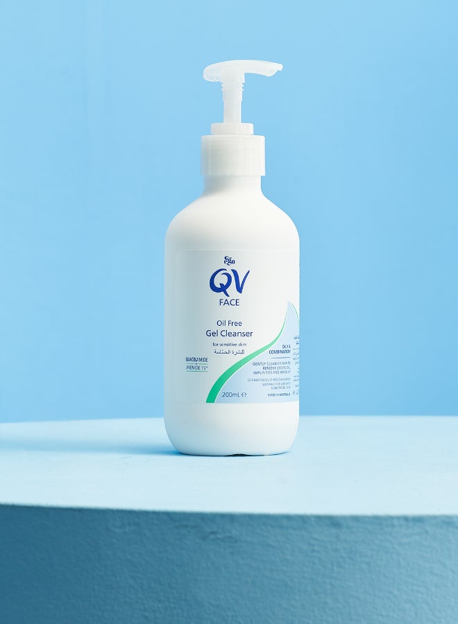 كيو في Face Oil Free Gel Cleanser 200.0ml  - Image 5