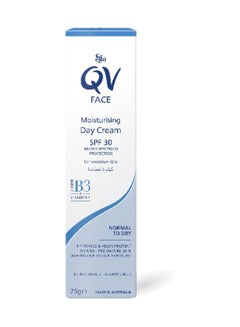 QV Face Moisturising Day Cream Spf 30 - Hydrating And Protective Facial Cream 75grams  - Image 3