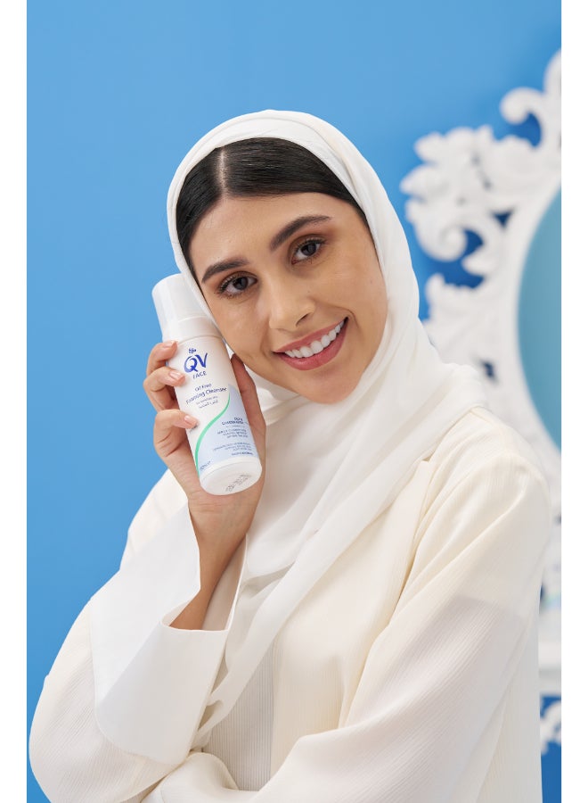 كيو في Face Oil Free Foaming Cleanser - Purifying And Refreshing Facial Cleanser For Balanced Skin 150.0ml  - Image 5
