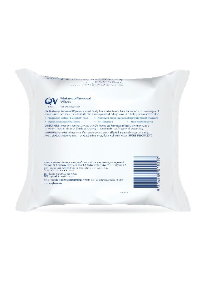 كيو في مناديل إزالة مكياج الوجه 25 عبوة - Image 2