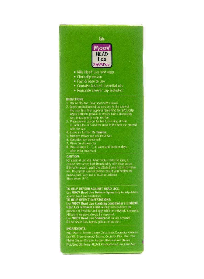 QV Moov Head Lice Shampoo - Effective Lice And Egg Removal, Gentle On Scalp, 200Ml - Image 2
