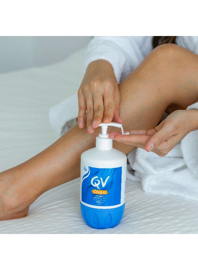 كيو في كريم مضخة - كريم مرطب مكثف للبشرة الجافة والحساسة - Image 5