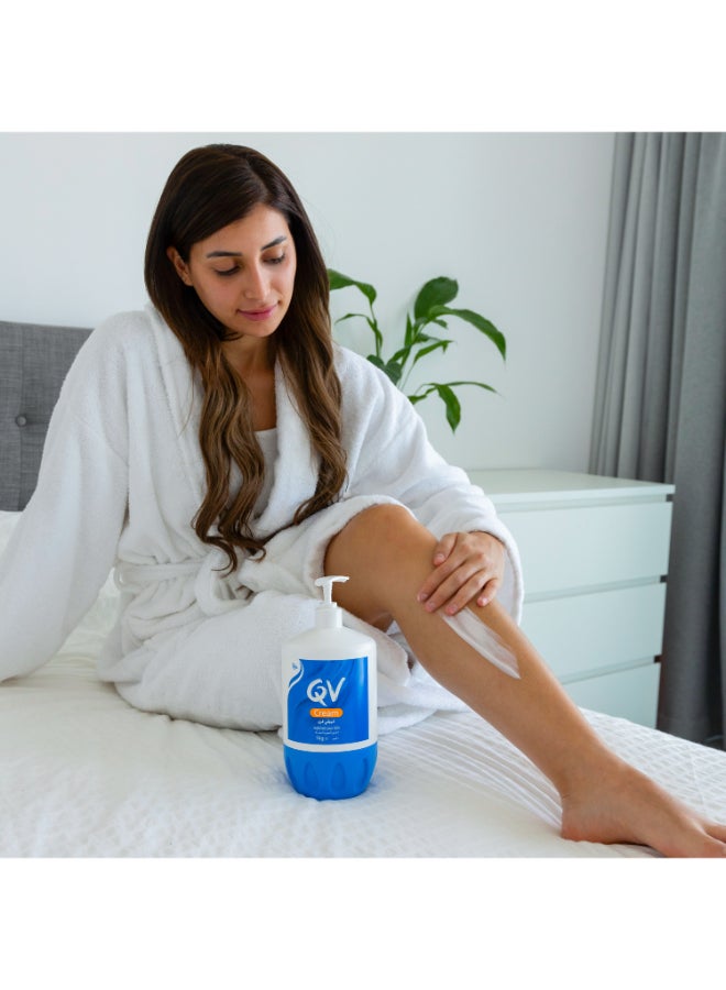 QV Cream Pump - Intensive Moisturising Cream For Dry And Sensitive Skin 1.0kg - Image 4