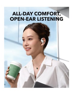 Soundcore Soundcore AeroFit 2 by Anker, Open-Ear Headphones, Adjustable Ear Hooks, Snug Fit, Rich Bass, Hi-Res Wireless Audio, 42H Play, Bluetooth 5.4, Wireless Charging, IP55, AI Clear Calls, Open-Ear Earbuds White  - Image 2