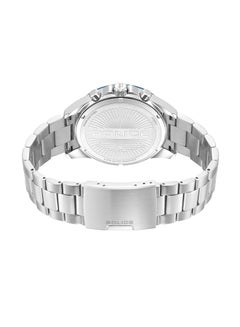بوليس Men's Motion Men's 45mm Multifunction Watch with Navy Blue Dial, Honeycomb Texture & 316L Stainless Steel Bracelet  - Image 3