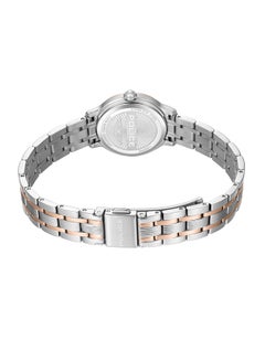 POLICE Women's Charm Women’s 27mm Two-Tone Watch with Grey Dial, Gold-Plated Roman Numerals & 316L Stainless Steel Bracelet  - Image 3