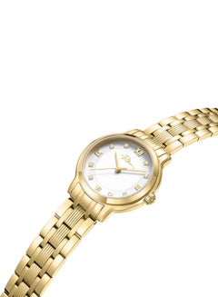 POLICE Women's Charm Women’s 27mm Two-Tone Watch with Silver Dia,  Gold-Plated Roman Numerals & 316L Stainless Steel Bracelet  - Image 2
