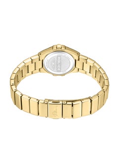 بوليس Women's Cosmos Women’s 29mm Gold-Plated Watch with White Mother-of-Pearl Dial, 12 White Stones & 316L Stainless Steel Bracelet  - Image 3