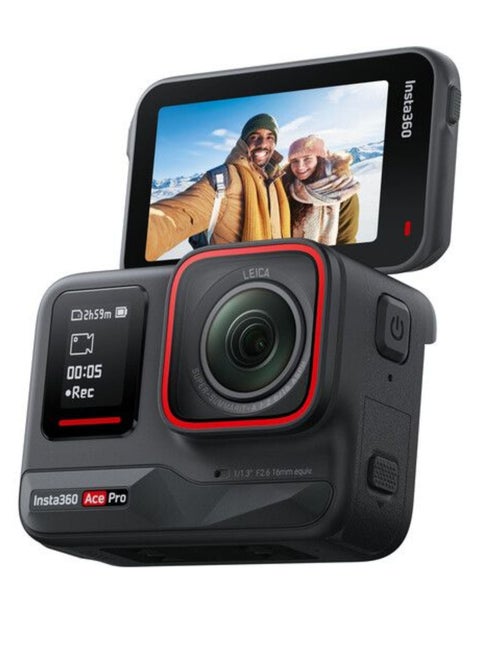 Ace Pro Action Camera With Touch Screen And Auto Focus/Face Detection Mode