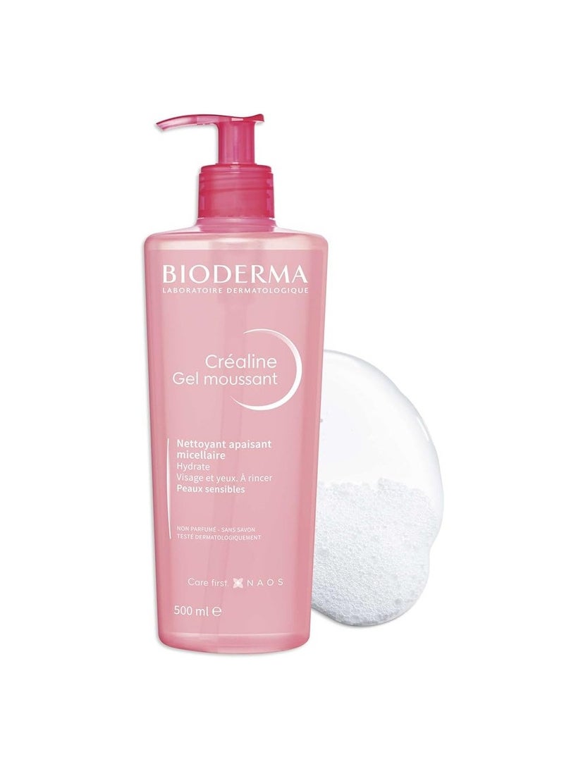 Bioderma Créaline Foaming Gel 500ml - Image 1