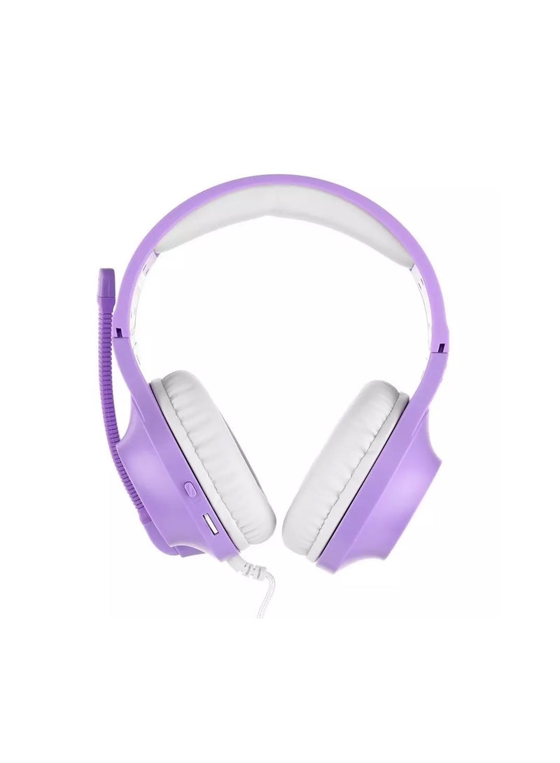 ساديس سماعة الألعاب سايدز سبيريتس - 721 - بنفسجي، 3.5 مم، أسود، متوافقة مع - PS4/PS5، إكس بوكس ون وسلسلة X وسلسلة S، نينتندو سويتش و لايت، VR، الأجهزة المحمولة، الكمبيوتر/ اللابتوب - Image 1