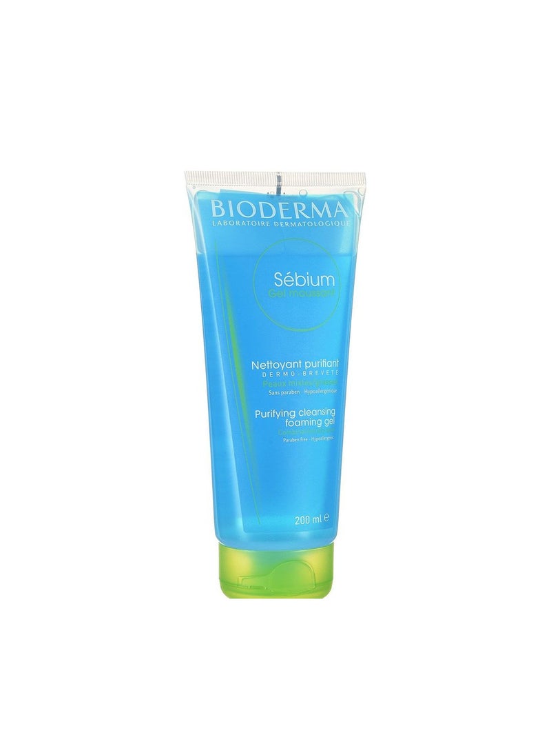 بيوديرما Sebium Foaming Cleansing Gel 200ml  - Image 3