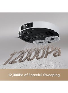 Dreame Dreame X40 Ultra Complete Robot Vacuum Cleaner, 12000 Pa Robotic Vacuum with Removable and Lift Mop, Extensive Cleaning with Side Brushes, MopExtend technology, Self-Cleaning Mop in 70° Hot Water 50 W X40 Ultra White  - Image 5
