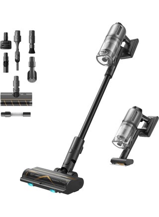 Dreame Z30 Cordless Stick Vacuum, 30000pa Suction, High-speed Motor, 855W, 90min Maximum Cleaning Time, HEPA H14 Filtration, Dust Reveal Technology, Pet Deshedding Tool, Multi-surface Vaccuming, Dirt Detection, Auto Suction Adjustment, Z30 black 440 W Z30 black - pnsku/N70152060V/45/_/1742564810/db4281a6-3a24-4b19-8e6a-e70cb7b54210
