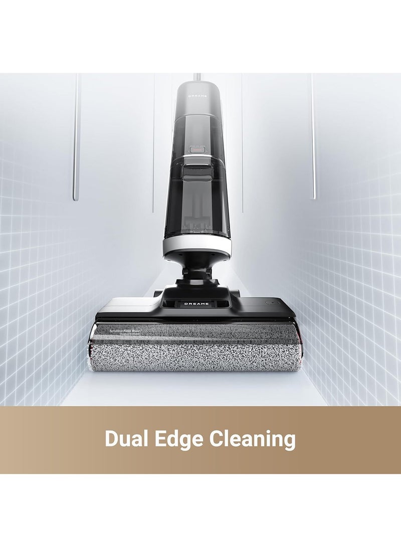 H14 Wet-Dry Vacuum Cleaner, Brush Washing & Hot Air Drying at 60°C, 180° Lie-Flat Reach, Quick Drying in 5 min, Self-Cleaning with Dual Rotations, 18kPa Suction Power, Dual-Edge Cleaning 200 W H14 Black - pnsku/N70152067V/45/_/1739438369/aca37f8a-b739-461b-b24b-8582581decf7