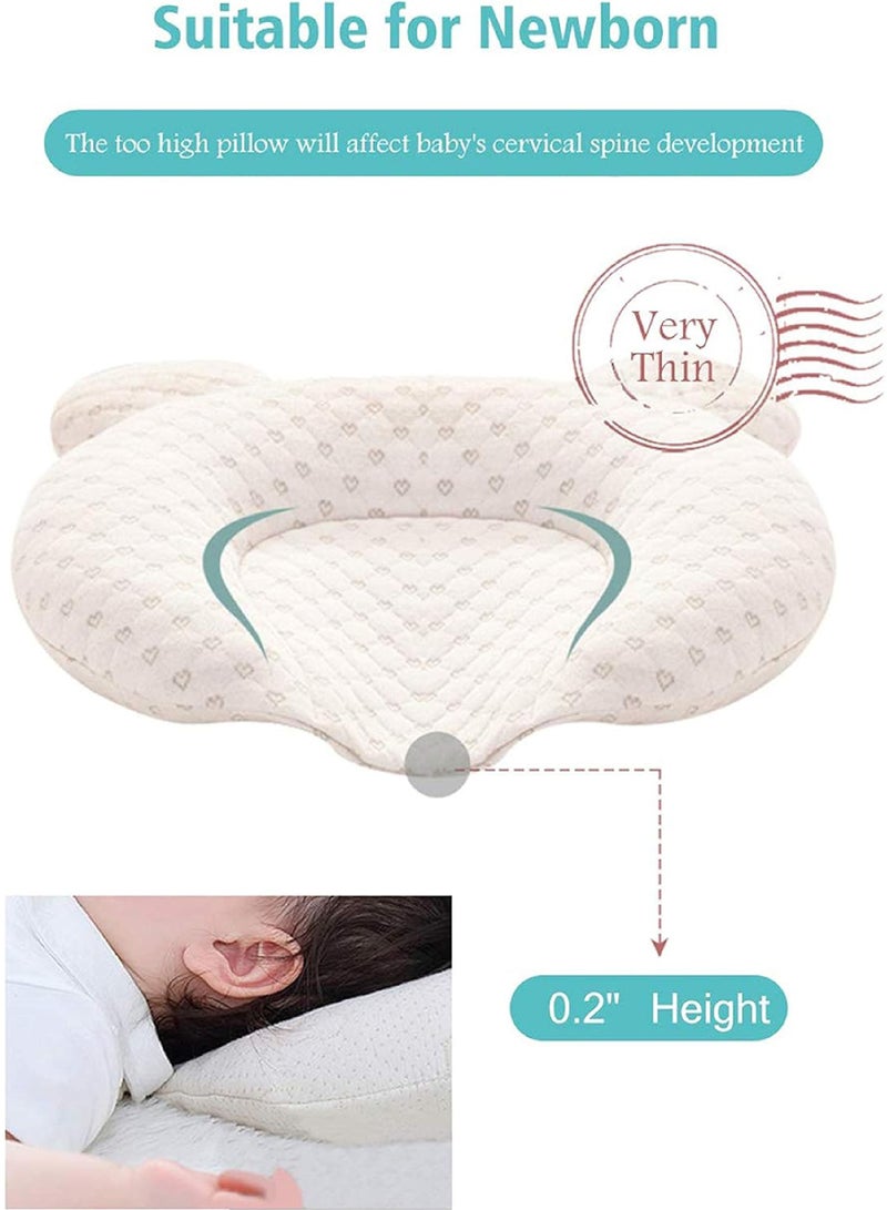 روك بو وسائد دعم رأس الرضع وسادة ناعمة للأطفال في الحضانة، 0 - 12 شهر - Image 4