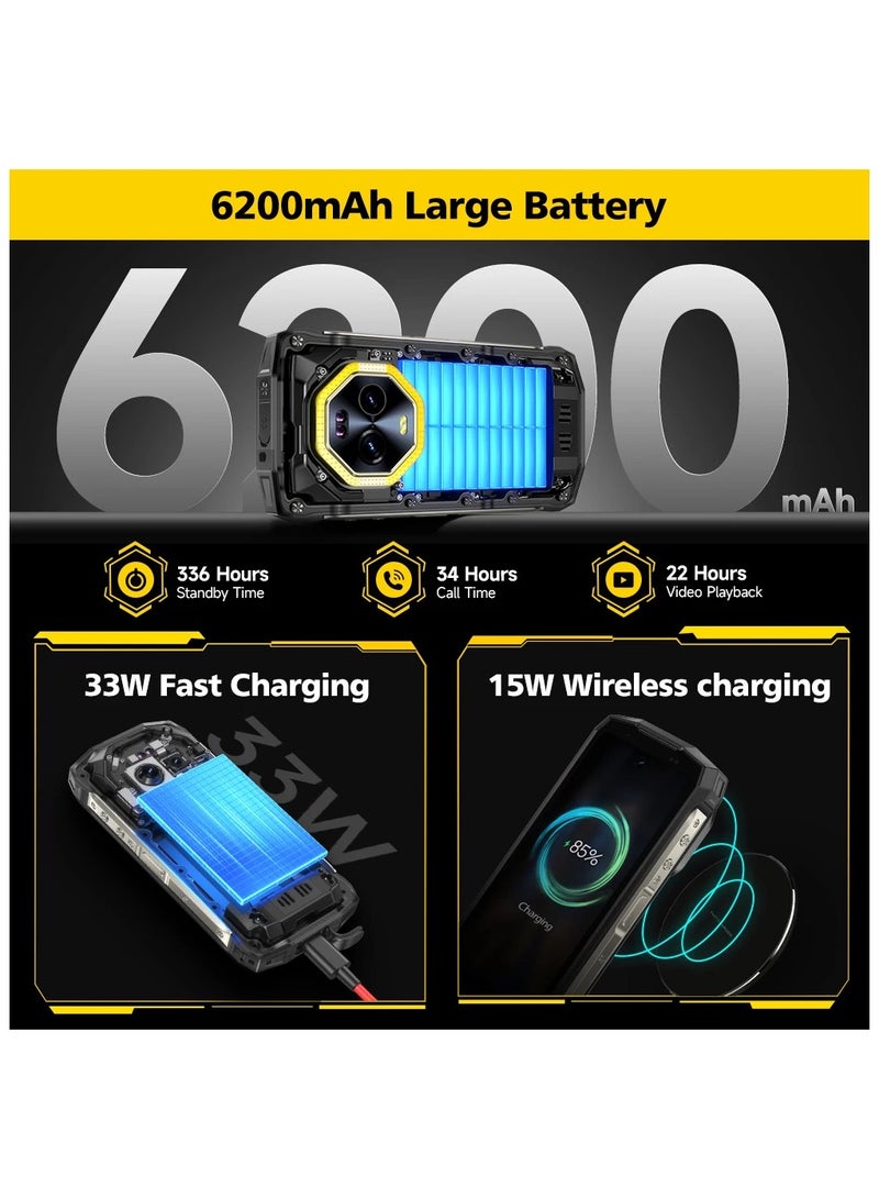 Ulefone - Armor Mini 20 Pro 5G 4.7″ Rugged Phone 64MP Night Camera Android 14 Smartphone 6200mAh Mobile phone LED - Image 1