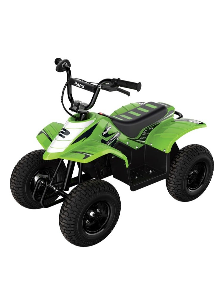 ريزر Razor Dirt Quad XS McGrath Green 13km/h | Kids Ages 8 Years+ | Off-road Quad inspired | With up to 40 minutes of Continuous Use Green 104.5x62.5x64cm  - Image 1