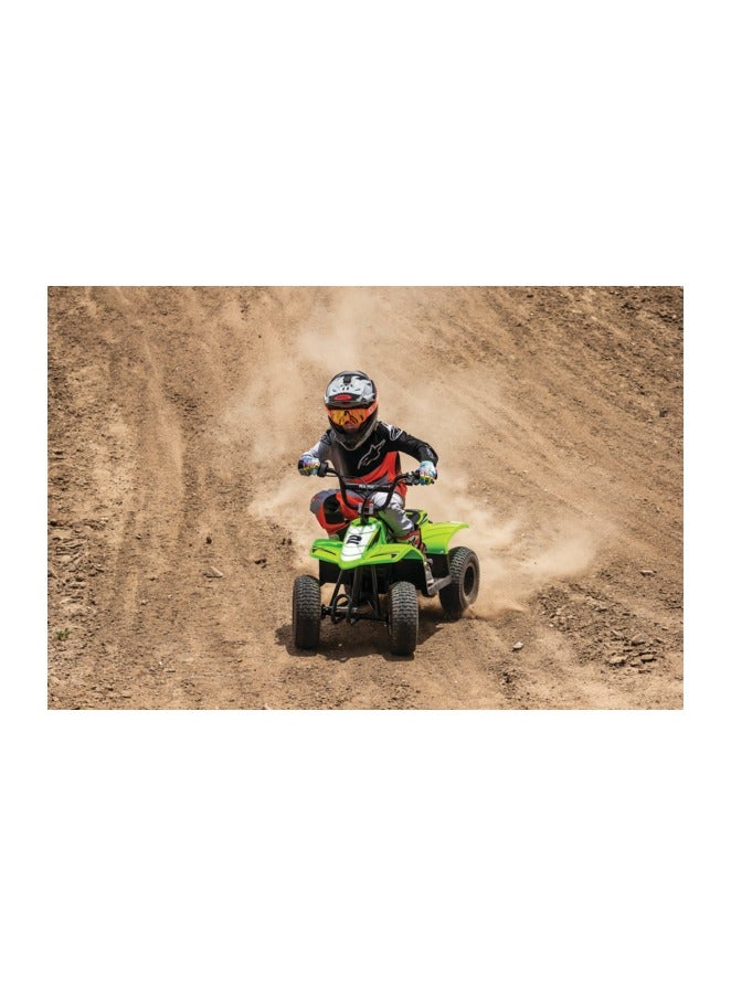 ريزر Razor Dirt Quad XS McGrath Green 13km/h | Kids Ages 8 Years+ | Off-road Quad inspired | With up to 40 minutes of Continuous Use Green 104.5x62.5x64cm  - Image 3