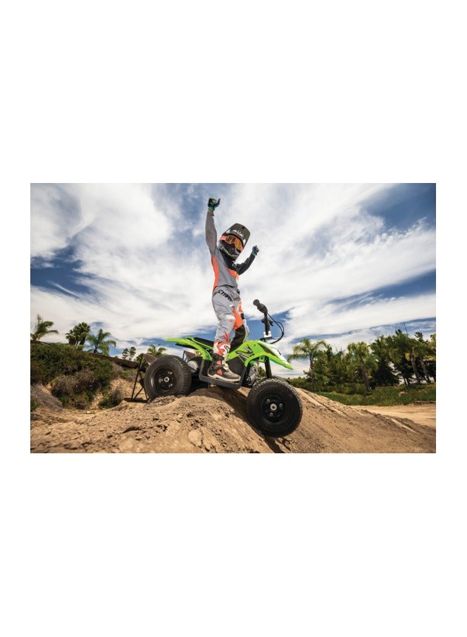 ريزر Razor Dirt Quad XS McGrath Green 13km/h | Kids Ages 8 Years+ | Off-road Quad inspired | With up to 40 minutes of Continuous Use Green 104.5x62.5x64cm  - Image 4