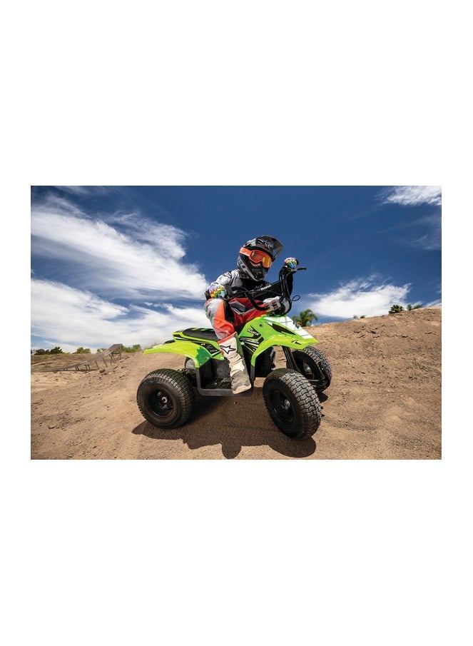 ريزر Razor Dirt Quad XS McGrath Green 13km/h | Kids Ages 8 Years+ | Off-road Quad inspired | With up to 40 minutes of Continuous Use Green 104.5x62.5x64cm  - Image 5