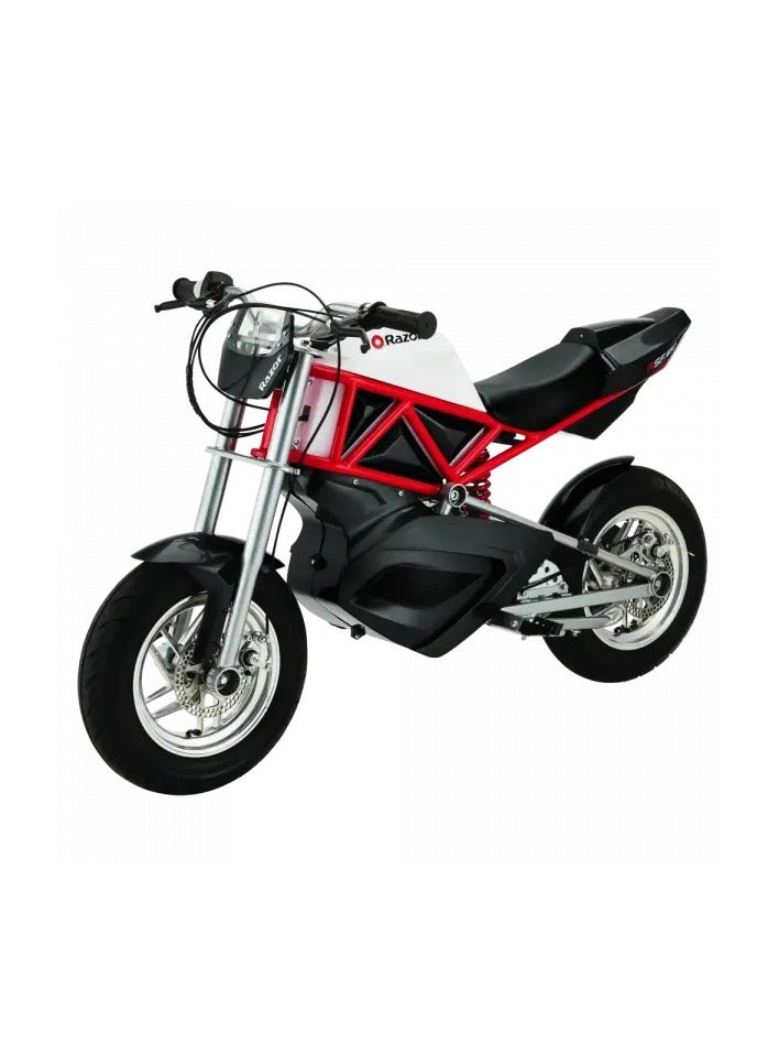 Razor Razor Street Bike RSF650 27km/h | Kids Ages 16 Years+ | Motor Bike | With up to 50 minutes of Continuous Use Multicolour 140  x42x78cm  - Image 1
