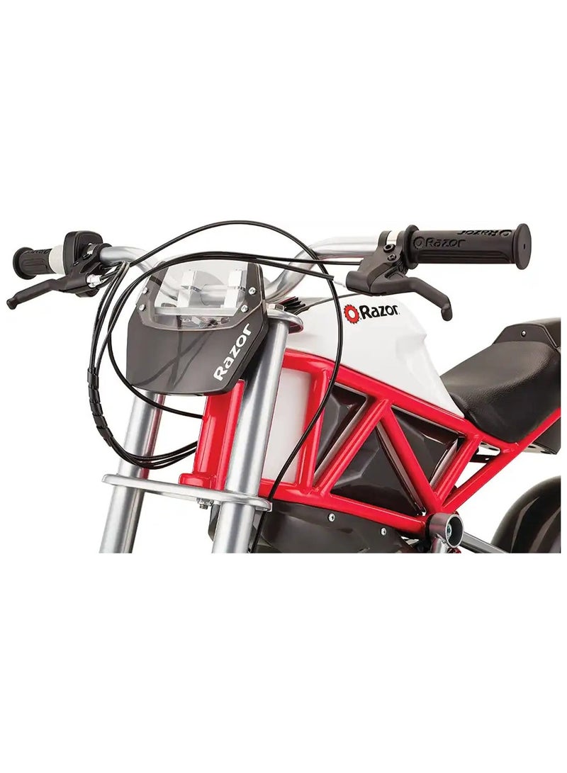 Razor Razor Street Bike RSF650 27km/h | Kids Ages 16 Years+ | Motor Bike | With up to 50 minutes of Continuous Use Multicolour 140  x42x78cm  - Image 5