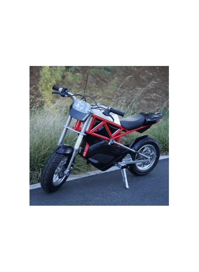 Razor Razor Street Bike RSF650 27km/h | Kids Ages 16 Years+ | Motor Bike | With up to 50 minutes of Continuous Use Multicolour 140  x42x78cm  - Image 2