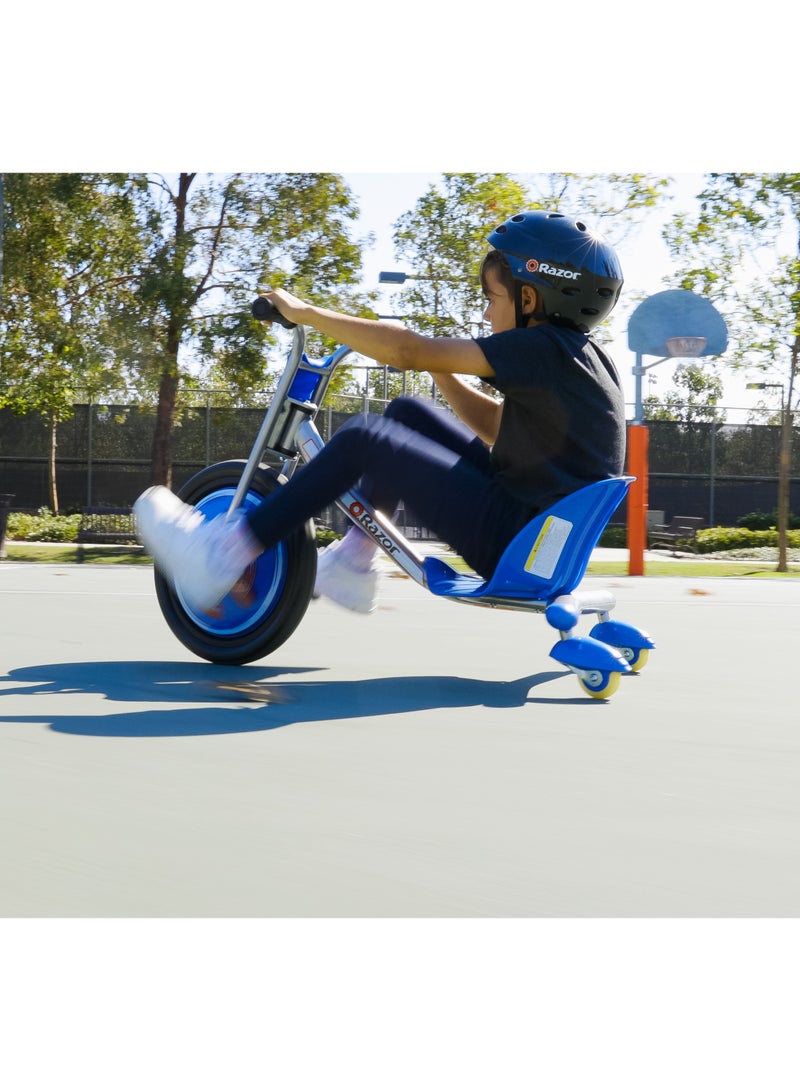 Razor RipRider 360 Blue | 360 degrees of ultimate spinning action |Drifting Trike | Kids Ages 5 Years+ 62x25.5x46.5cm - Image 4